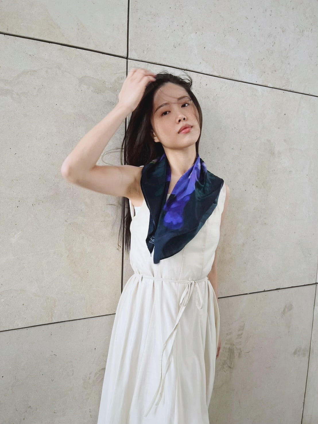 Square Neckline Maxi Dress