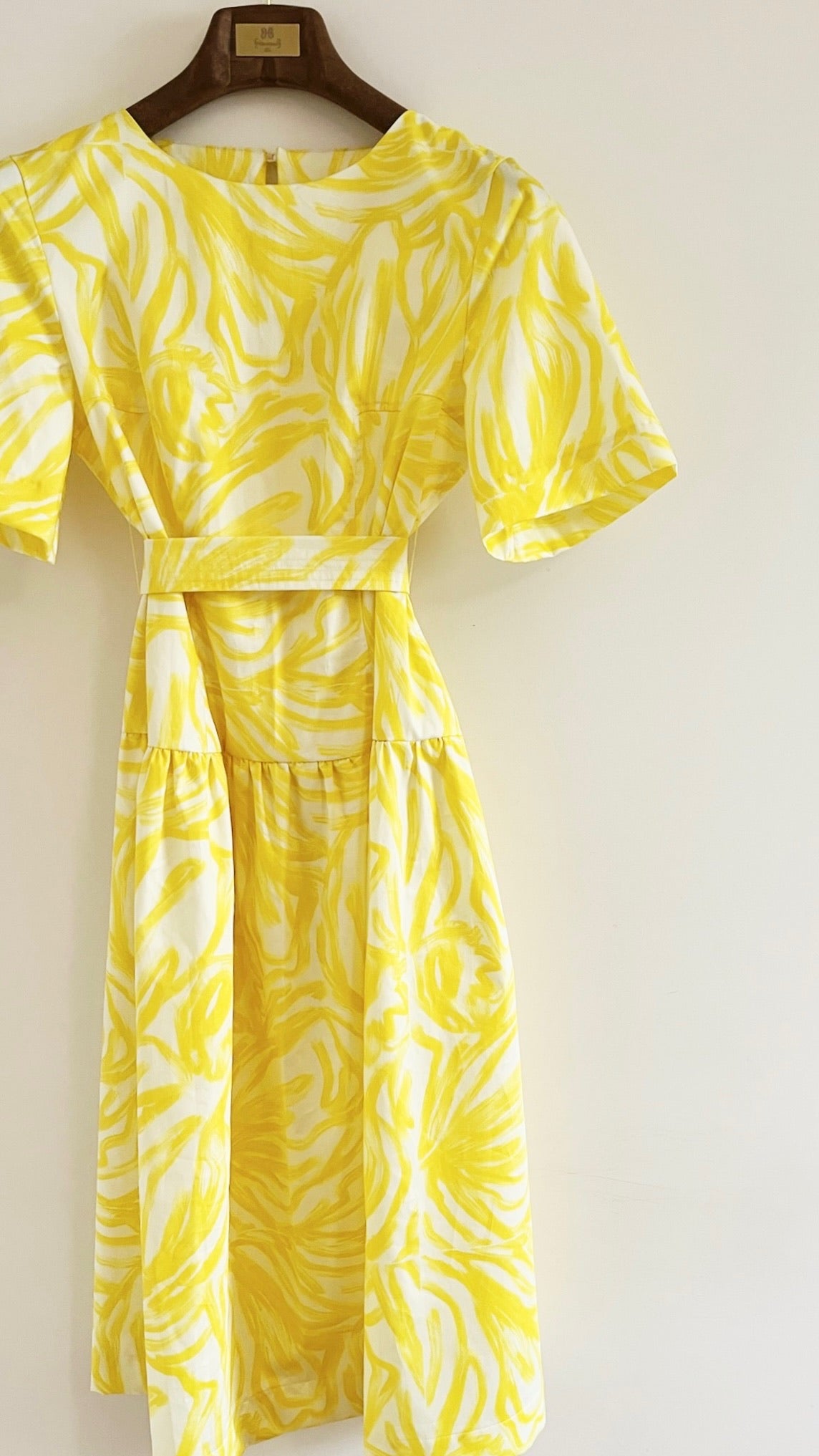 {Dawn} Floral Printed Midi Dress