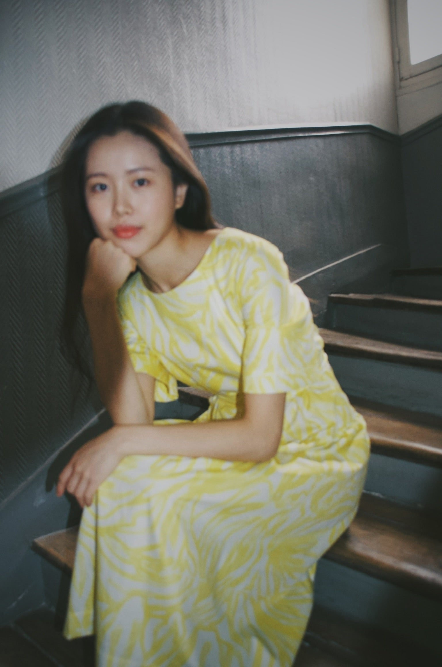 {Dawn} Floral Printed Midi Dress